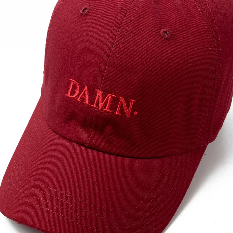DAMN-Embroidered Hats for Men and Women, Hip Hop, ShinCharacter Lamar, Unstructured , Baseball Cap.