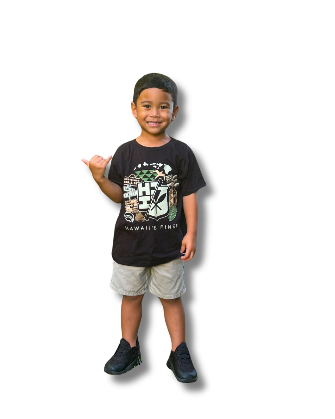KEIKI STICKER COLLAGE CAMO T-SHIRT (ALL SALES FINAL)