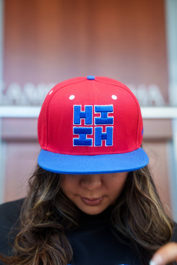 RED & BLUE HIFI LOGO HAT