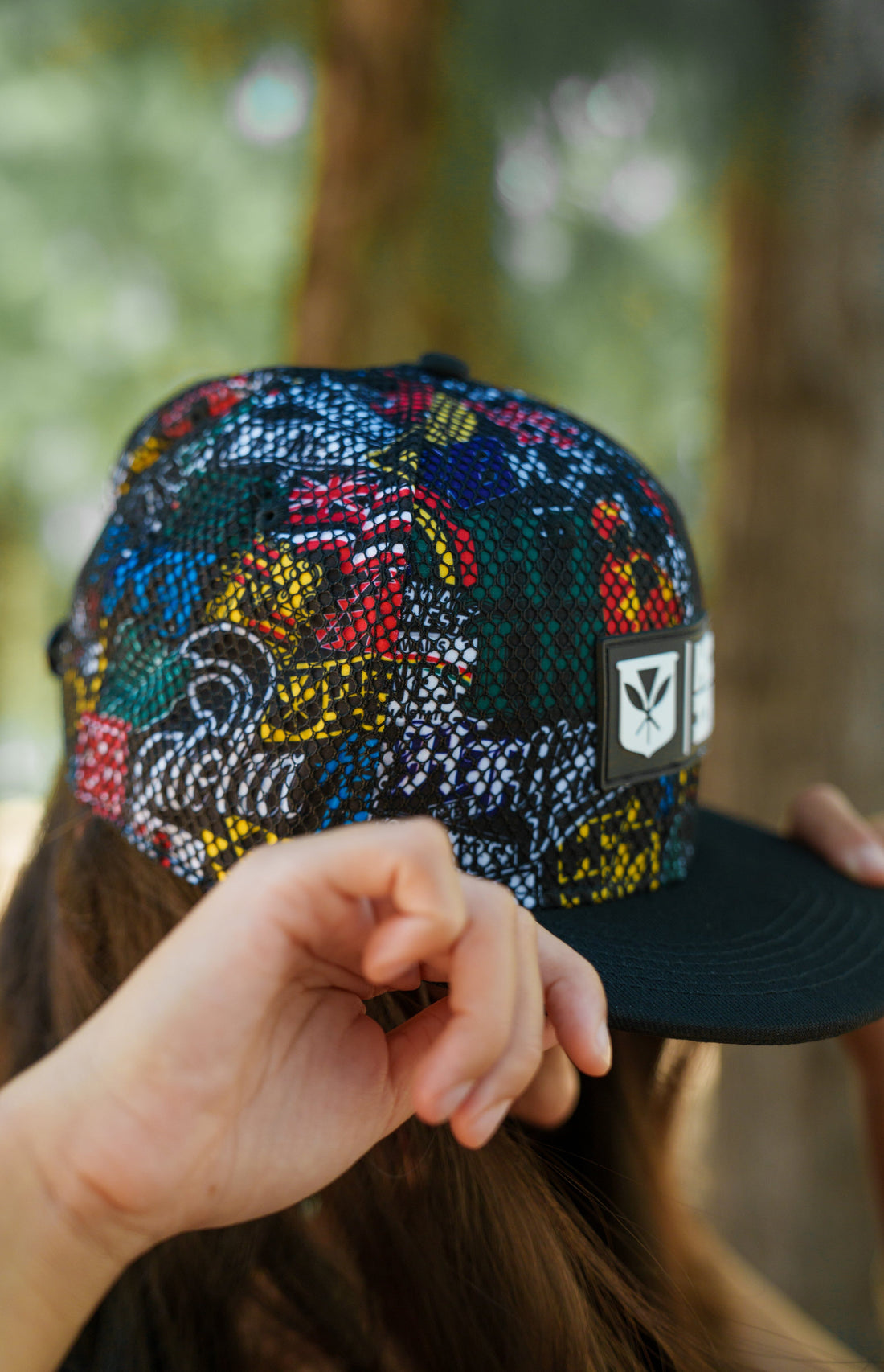 STICKERBOMB MESH HAT