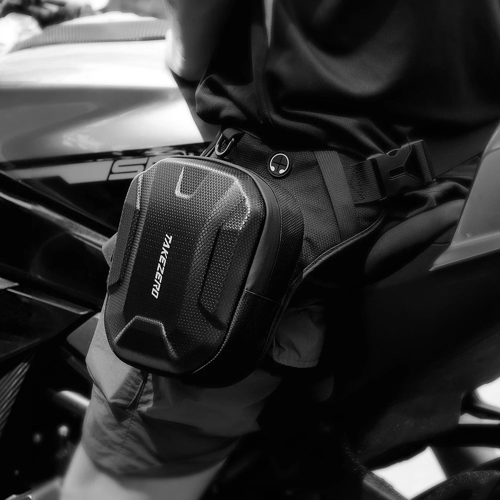 Motorcycle Leg Side Bag Travel Bag Waterproof Motorbike Waist Leg Bag Outdoor Sports Casual Fanny Pack Men Women Hip Bum Pack