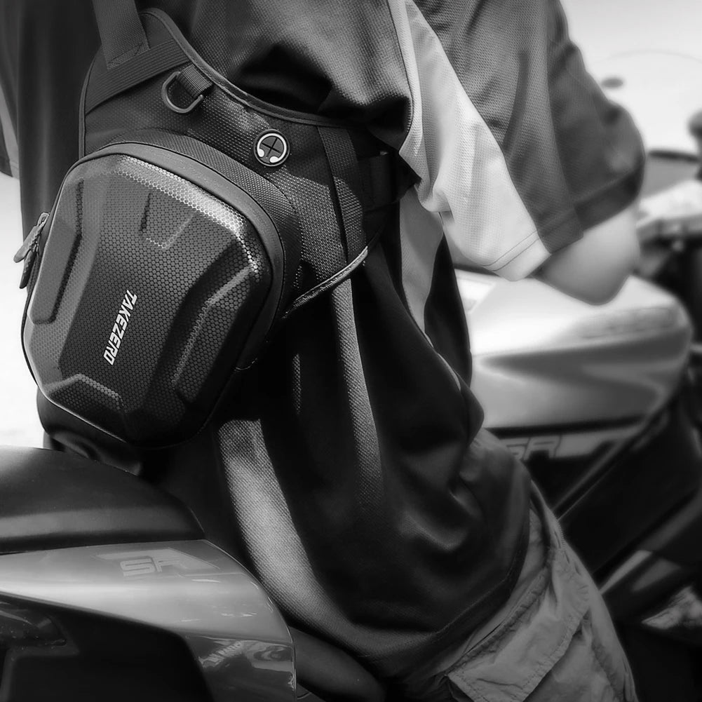 Motorcycle Leg Side Bag Travel Bag Waterproof Motorbike Waist Leg Bag Outdoor Sports Casual Fanny Pack Men Women Hip Bum Pack