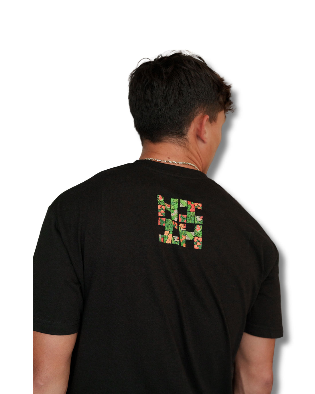 FLORAL LOGO RASTA T-SHIRT