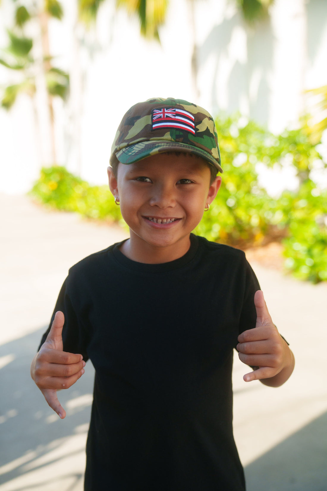 KEIKI CAMO FLAG CAP