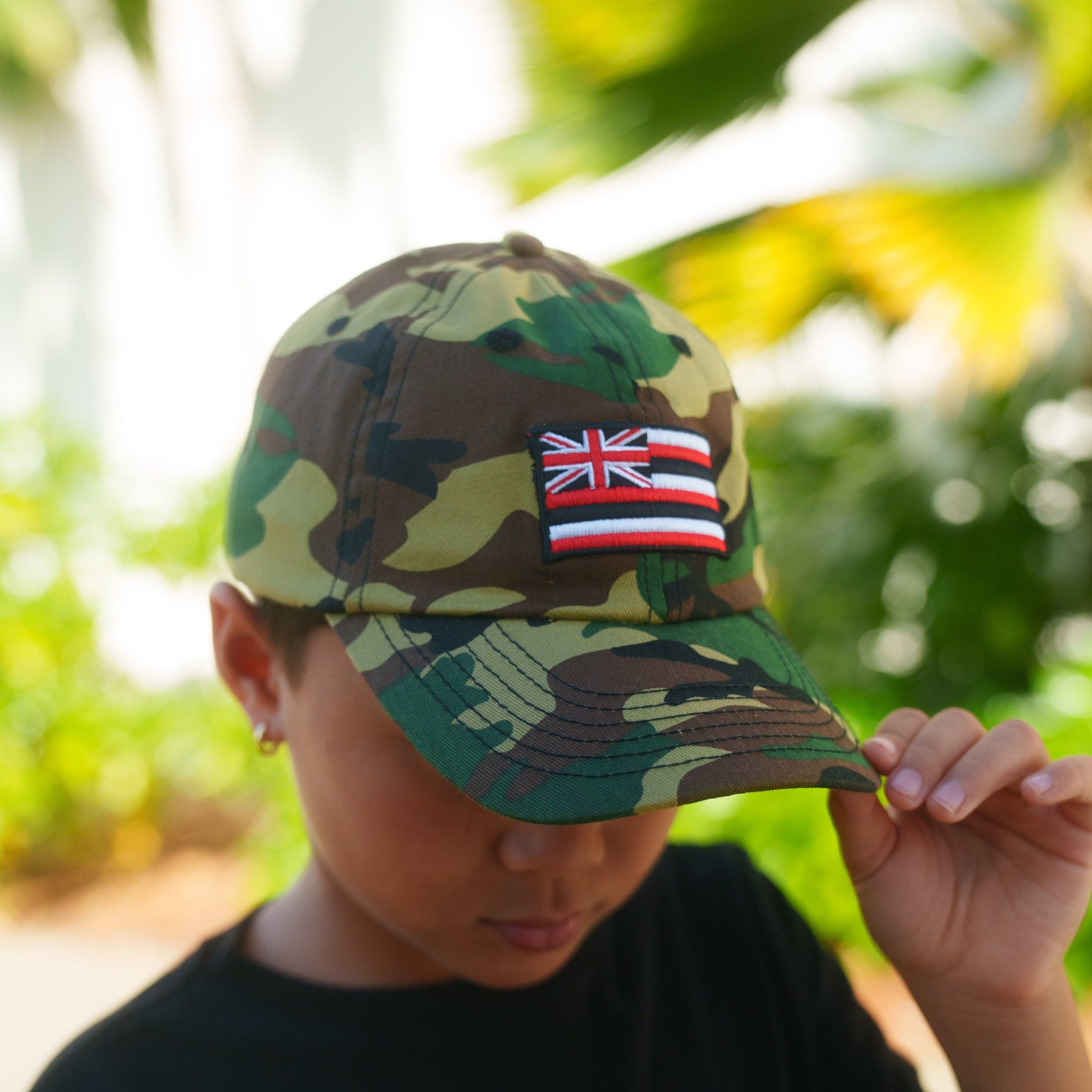 KEIKI CAMO FLAG CAP