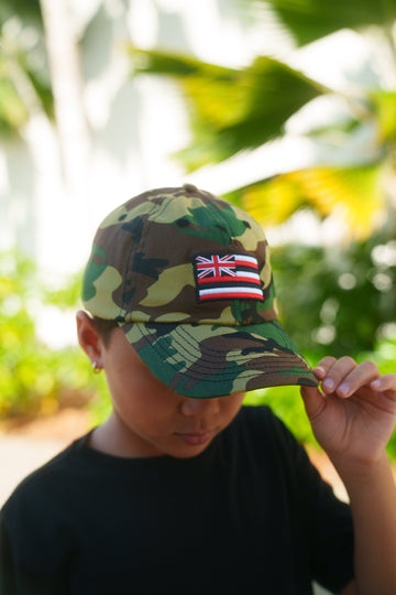 KEIKI CAMO FLAG CAP