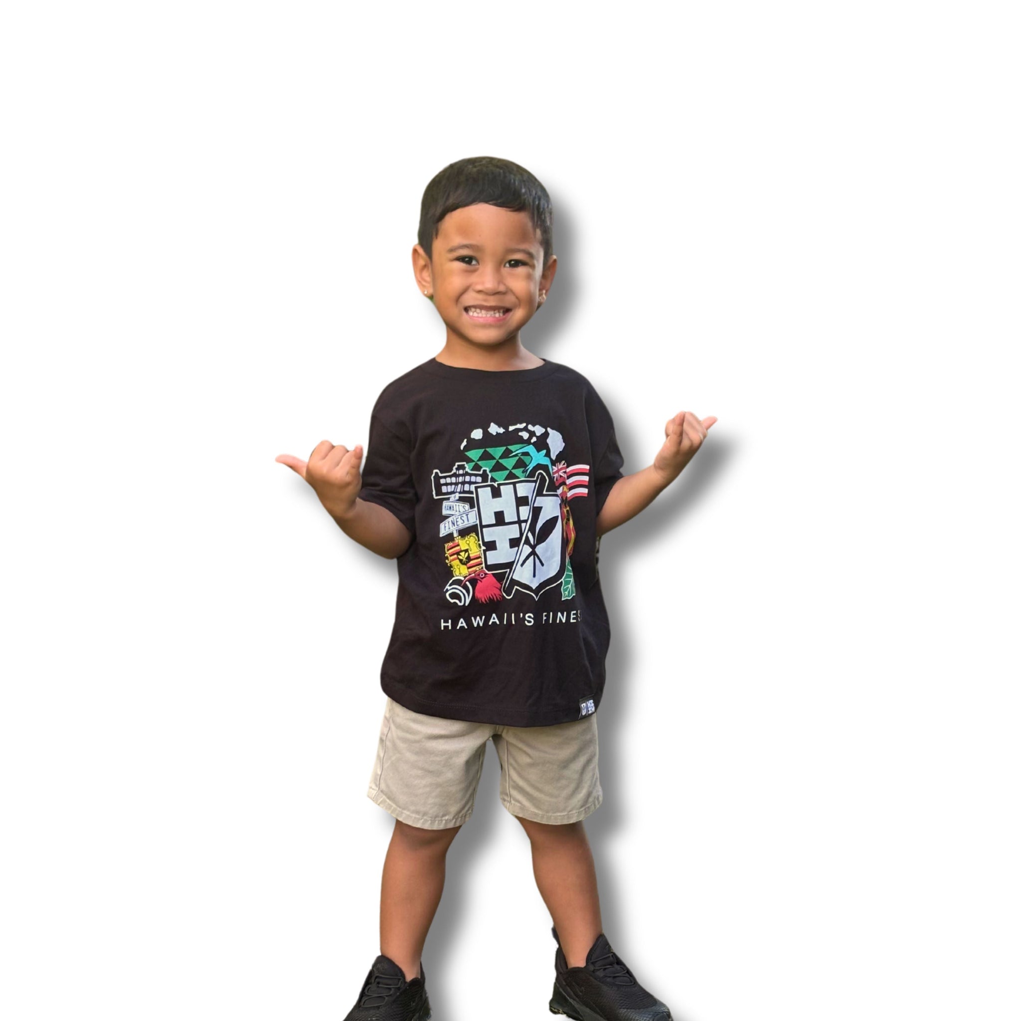 KEIKI STICKER COLLAGE COLOR T-SHIRT (ALL SALES FINAL)