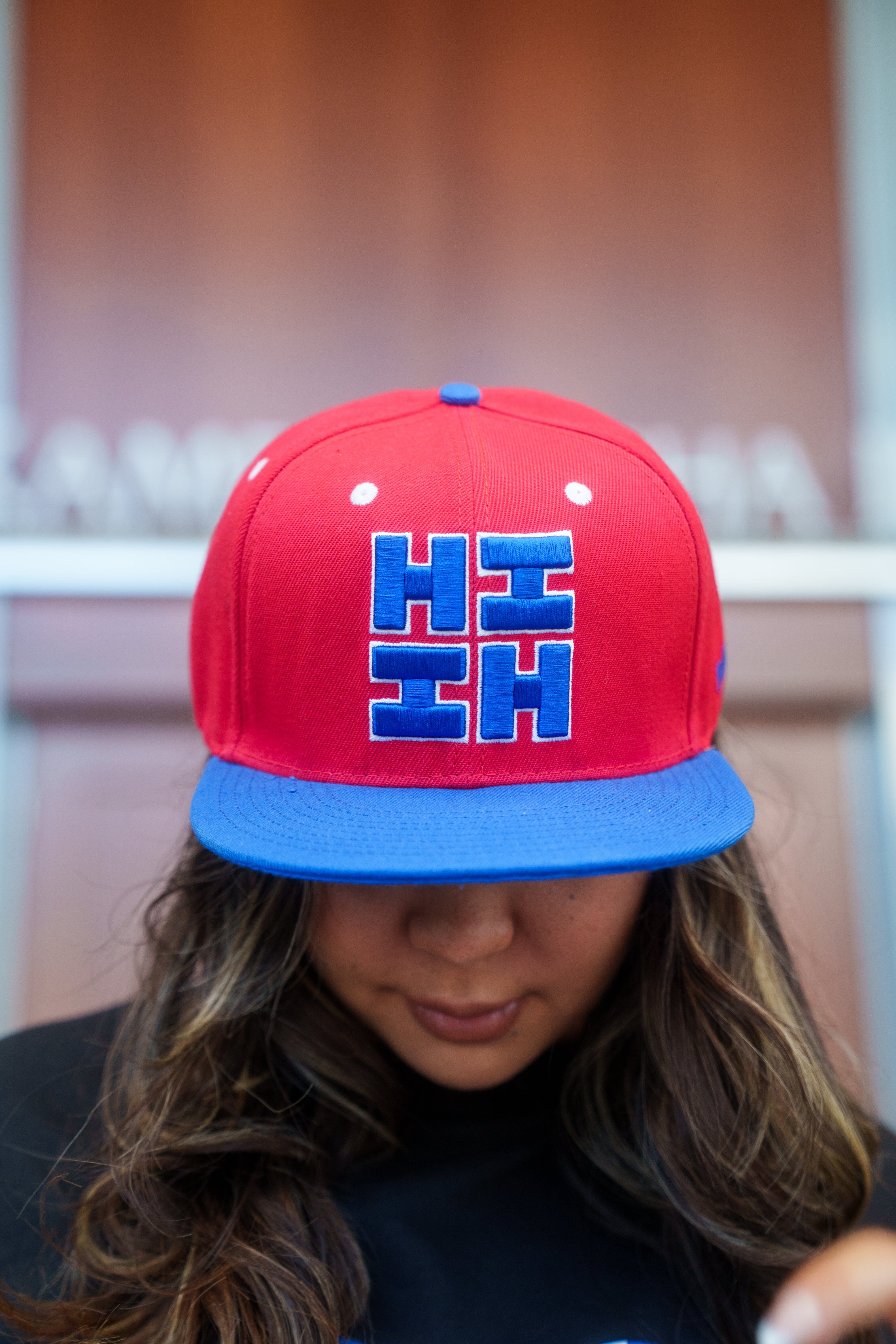 RED & BLUE HIFI LOGO HAT