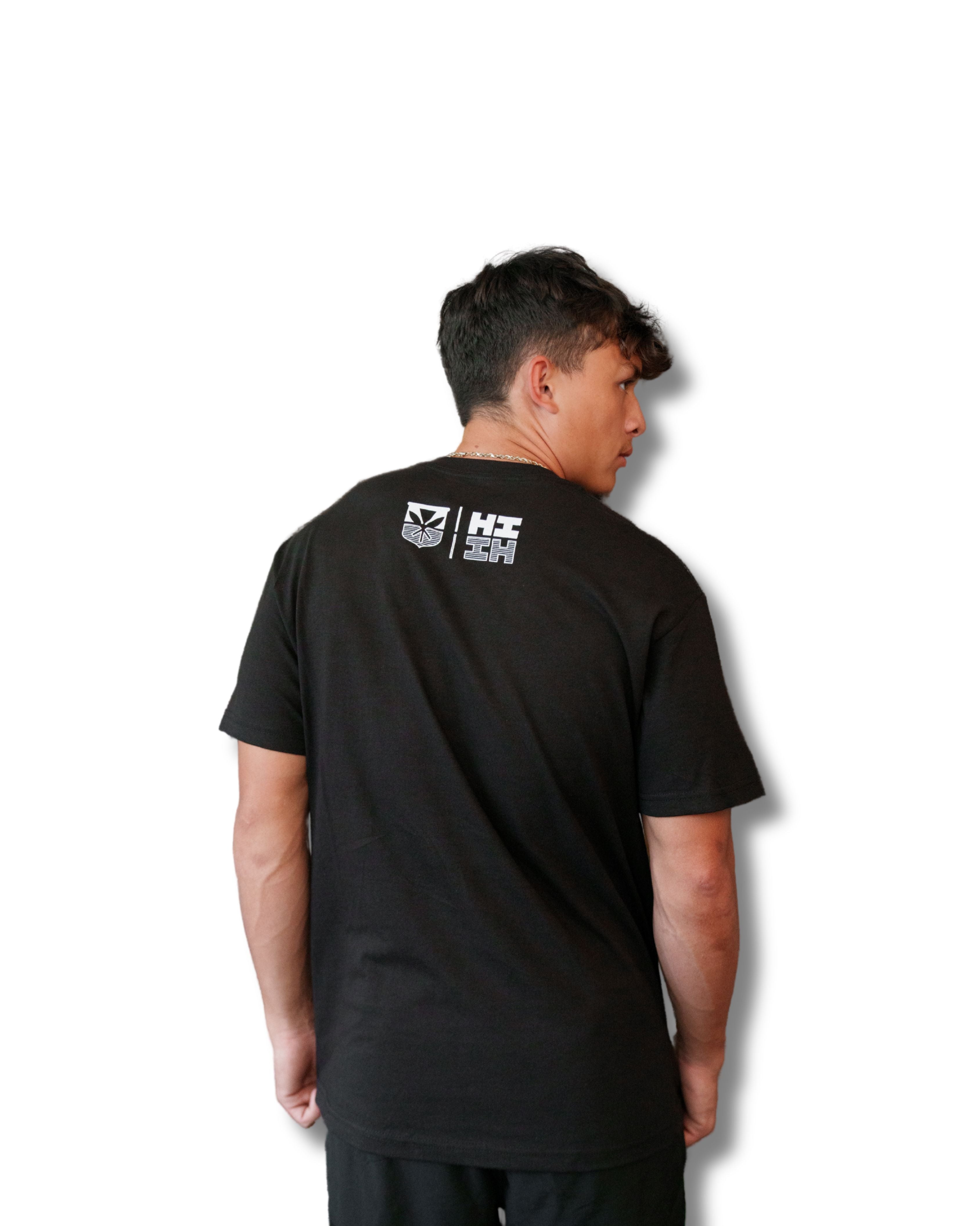 SIMPLE LOGO REFLECT WHITE T-SHIRT