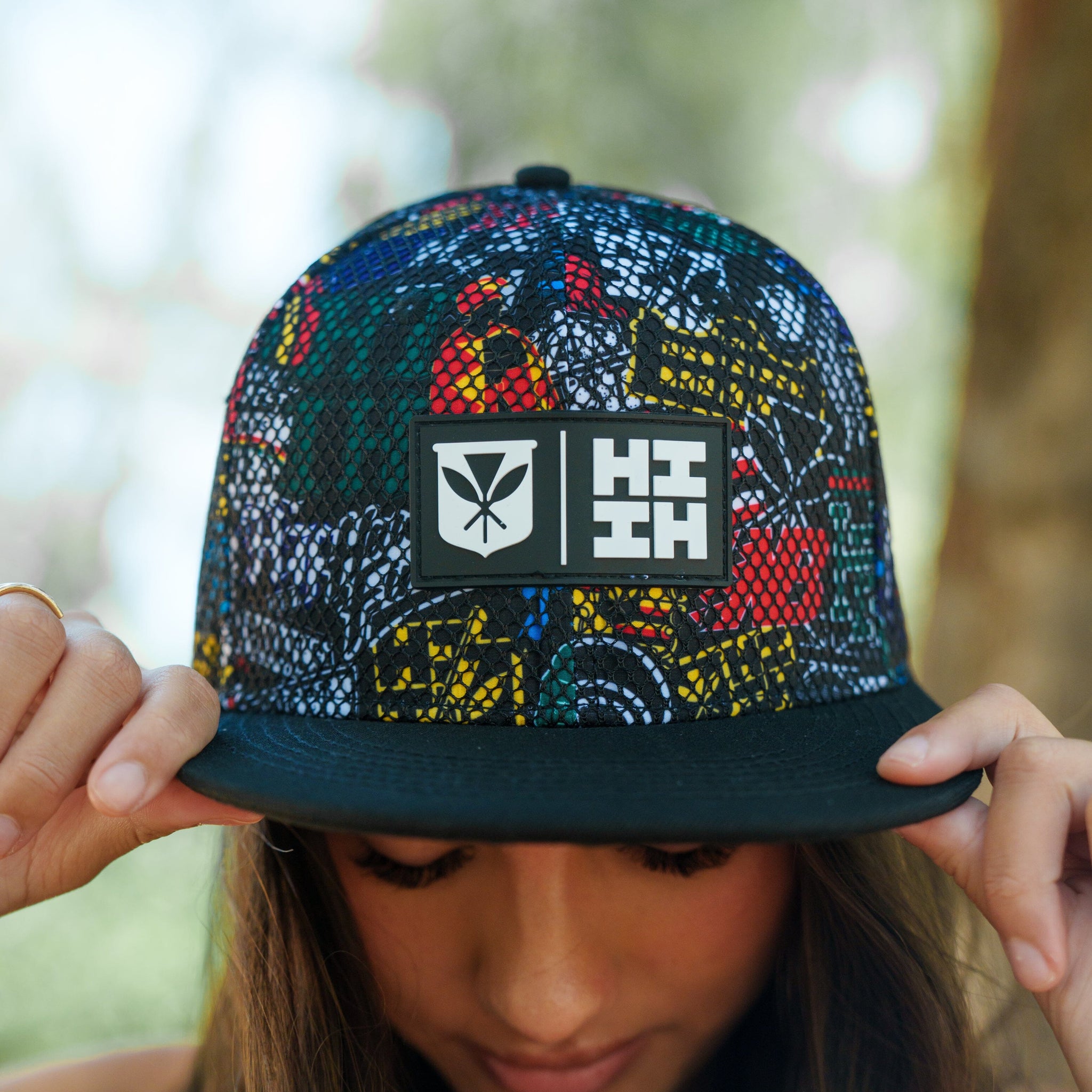 STICKERBOMB MESH HAT